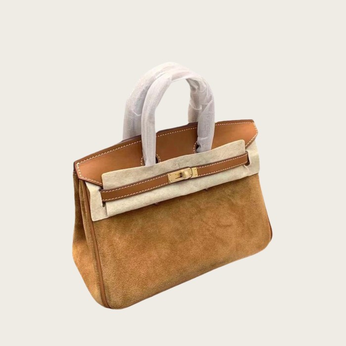 Genuine Leather Top Handle Bag Designer Handbag