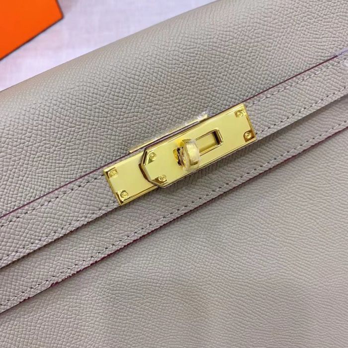 Genuine Epsom Leather Crossbody Bag 25CM 28CM