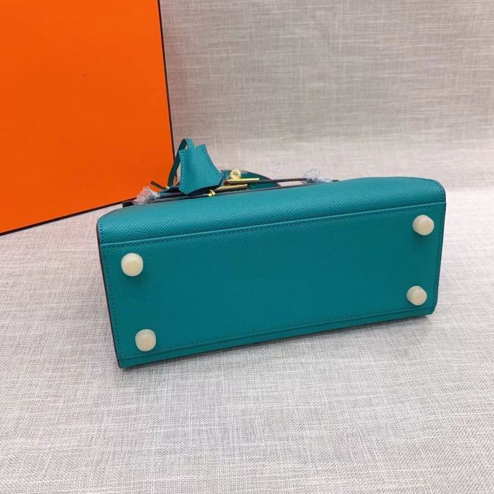 Genuine Epsom Leather Crossbody Bag 25CM 28CM