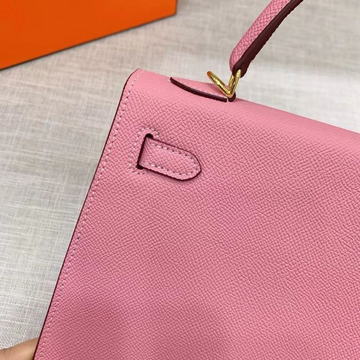 Genuine Epsom Leather Crossbody Bag 25CM 28CM