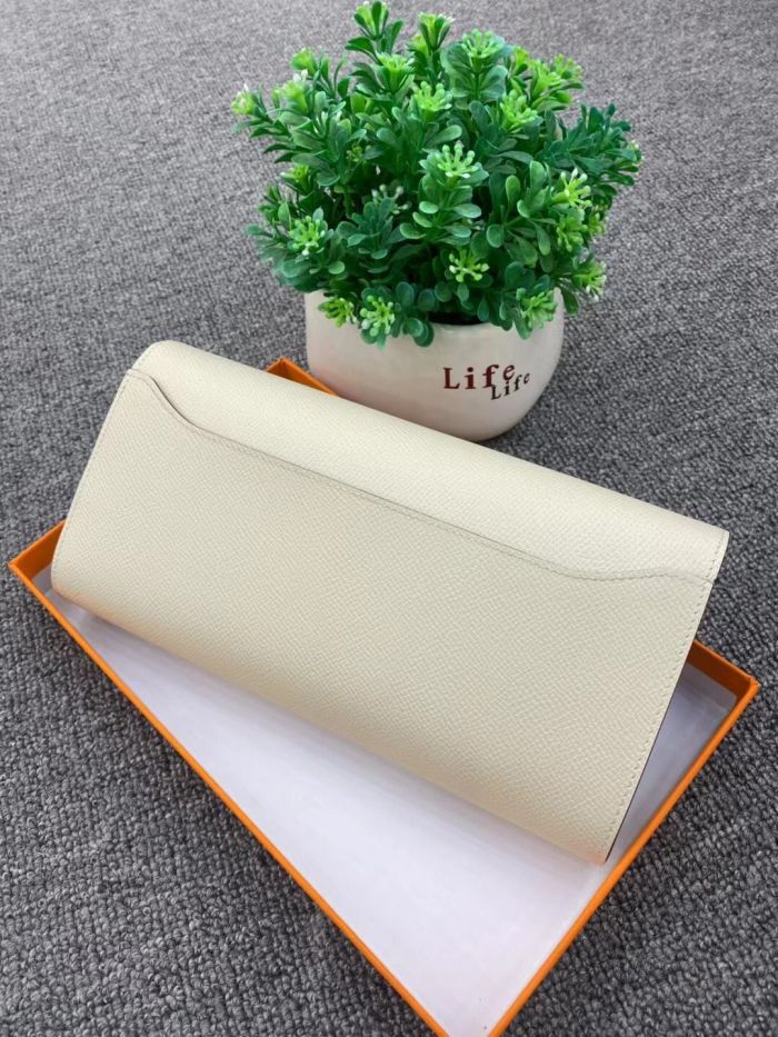 Epsom Leather H Bucket Wallet