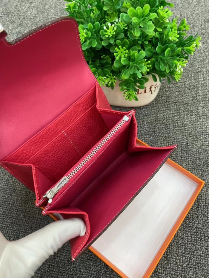 Togo Leather Designer Wallet