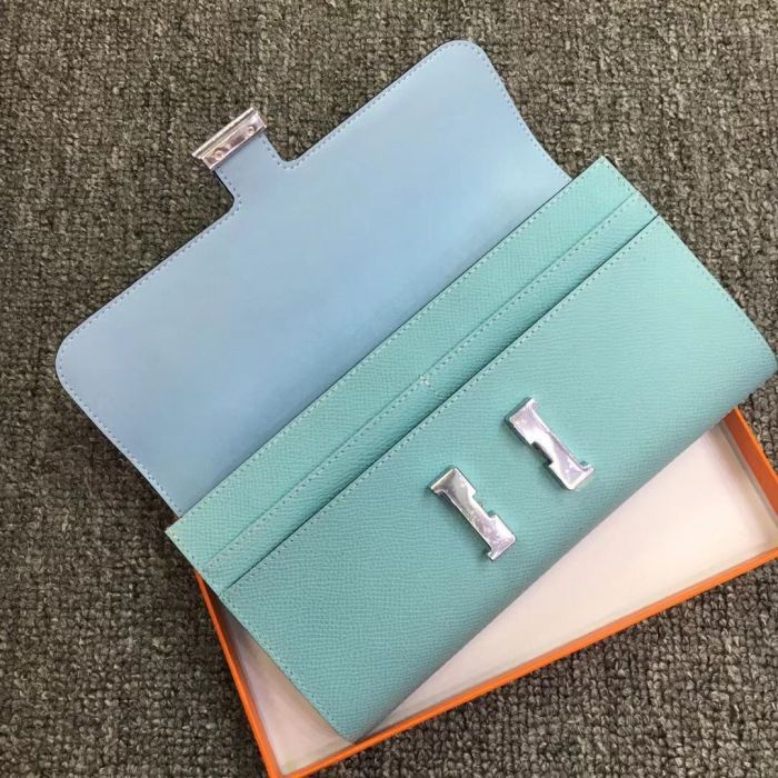 Epsom Leather H Bucket Wallet