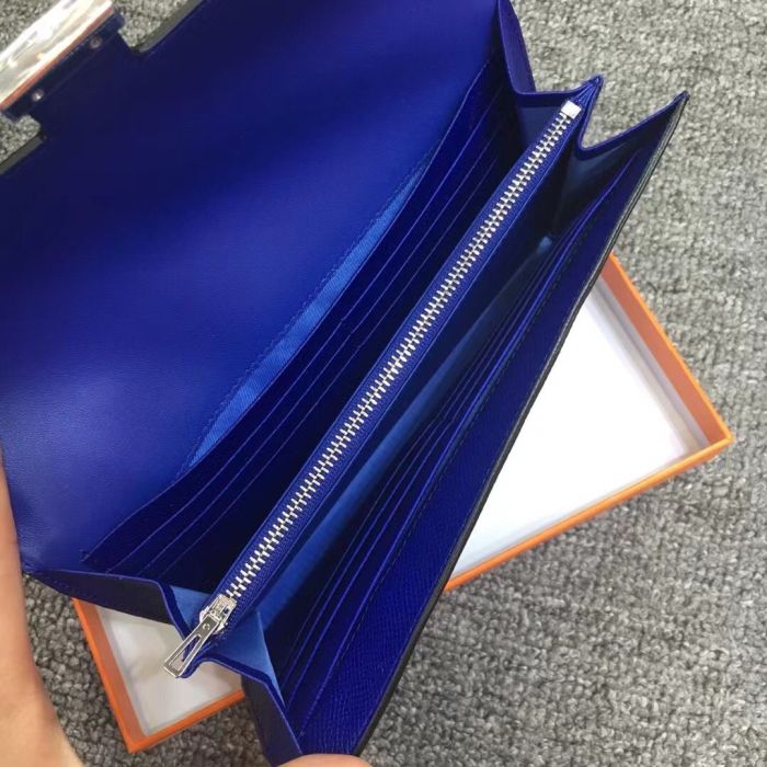Epsom Leather H Bucket Wallet