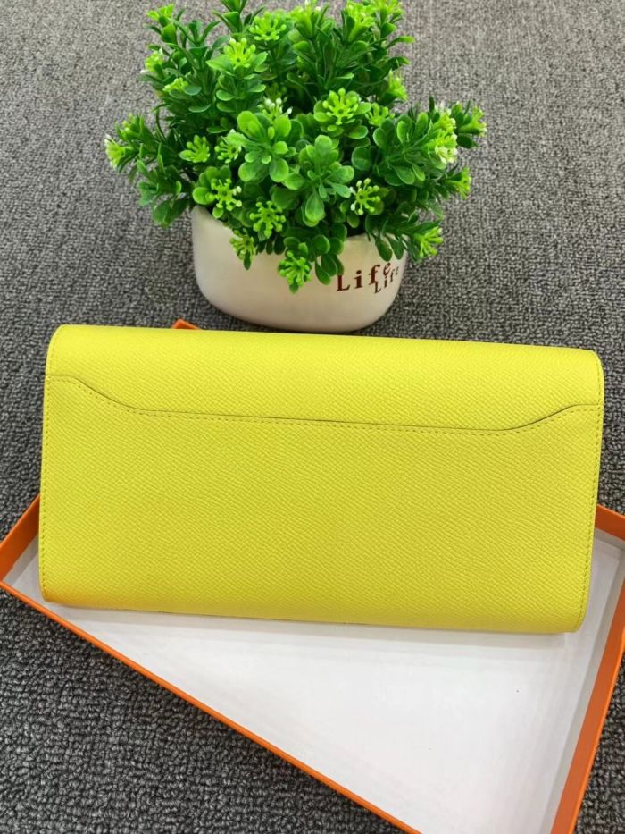 Epsom Leather H Bucket Wallet