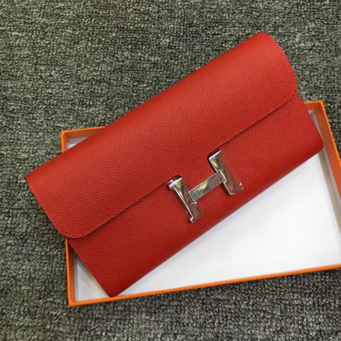 Epsom Leather H Bucket Wallet
