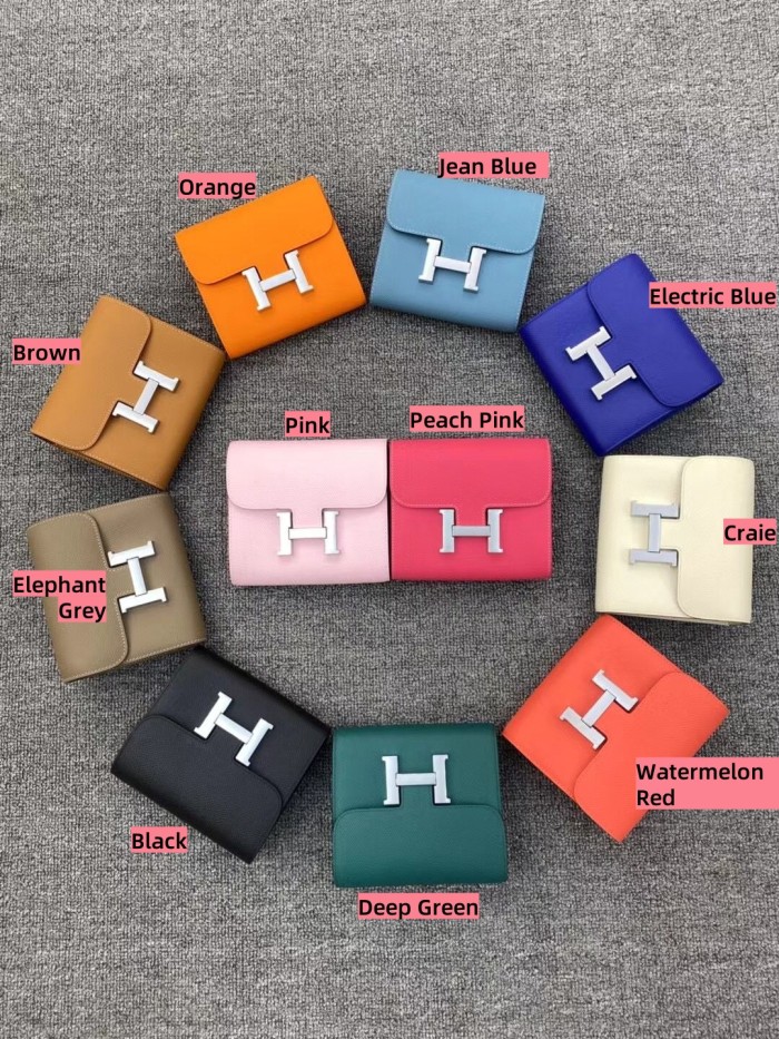 Mini  Designer Epsom Leather Wallet