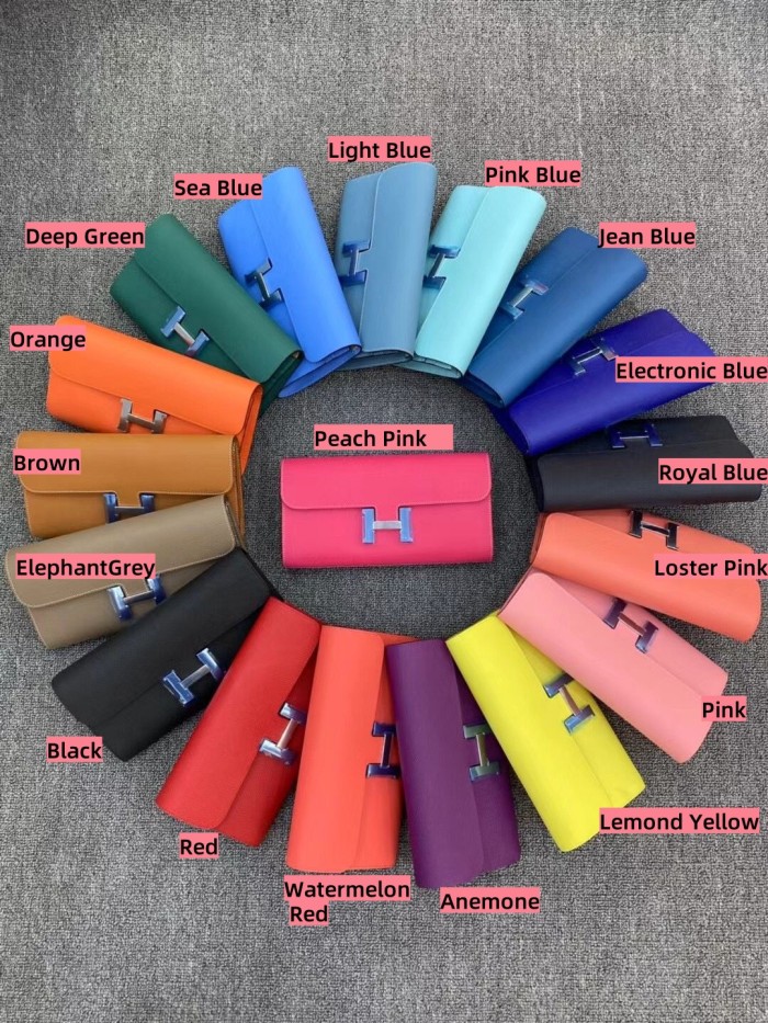 Epsom Leather H Bucket Wallet