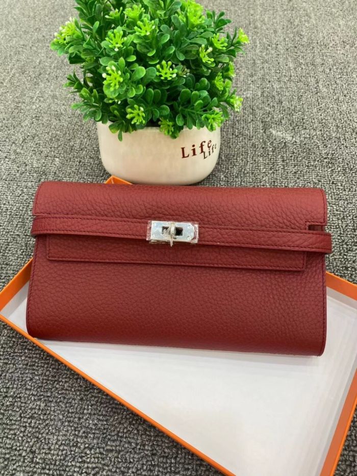 Genuine Togo Leather Women Purse
