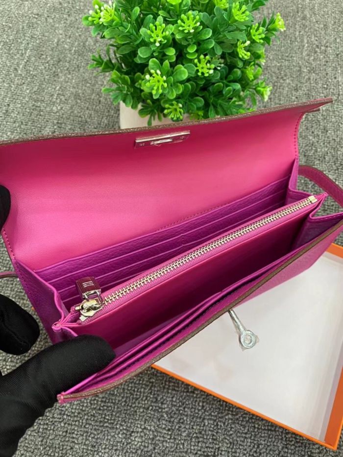 Genuine Togo Leather Women Purse