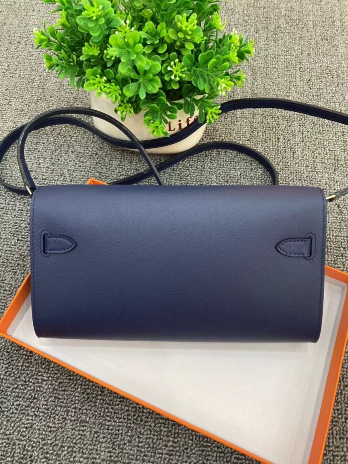 Genuine Epsom Leather Shoulder Bag