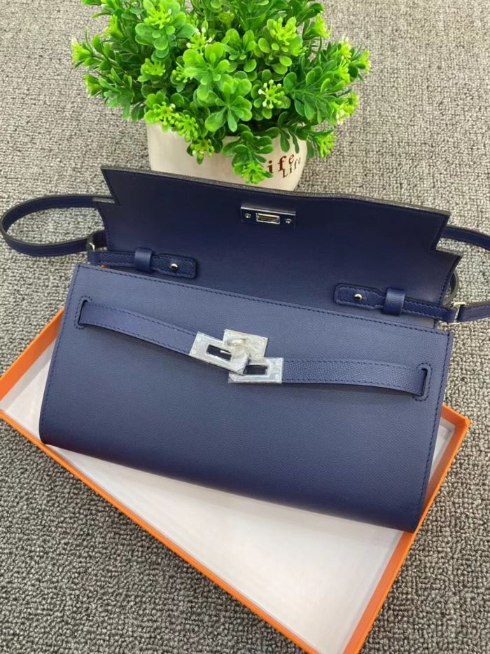 Genuine Epsom Leather Shoulder Bag