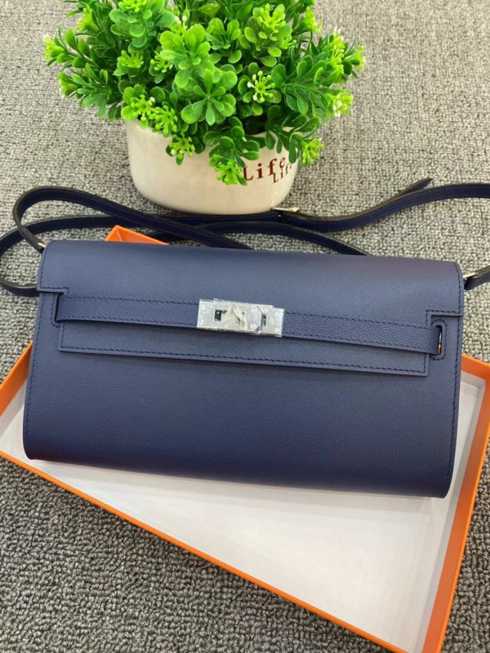 Genuine Epsom Leather Shoulder Bag