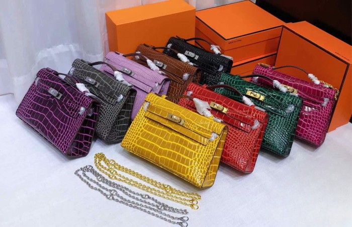 Mini Croco Grain Bag