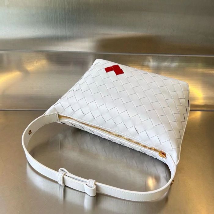 Genuine Lambskin Leather Nimi Wallace Bag Designer Woven Tote Bag