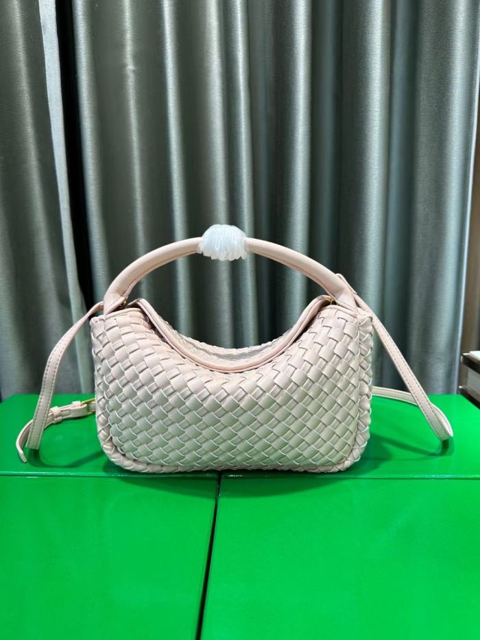 Genuine Leather Woven Bag 25x14x8cm