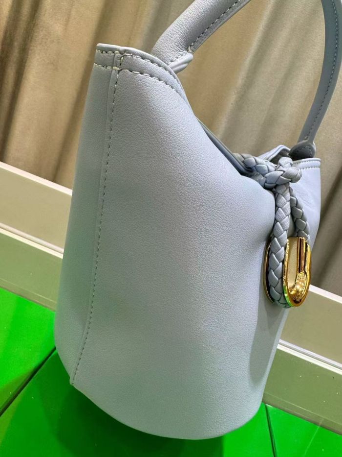 Genuine Leather Bucket Bag