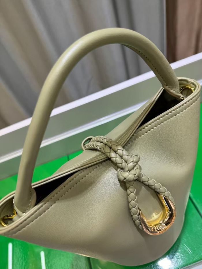 Genuine Leather Bucket Bag
