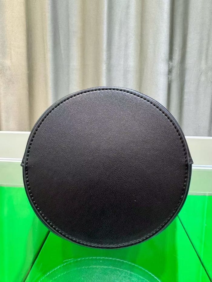Genuine Leather Bucket Bag