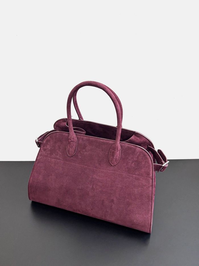 Large Suede Tote Bag