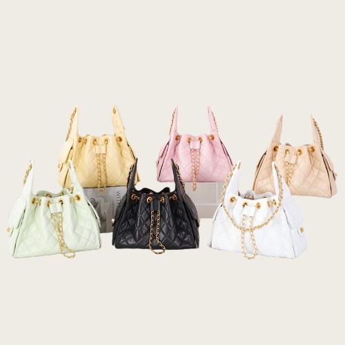 2025 New Leather Chain Hobo Bag