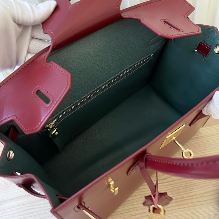 30cm Genuine Swift Leather Bag