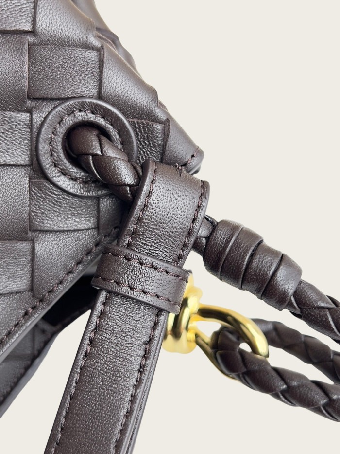Genuine Lambskin Leather Designer Parachute Bag