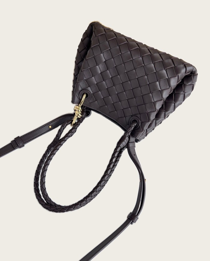 Genuine Lambskin Leather Designer Parachute Bag