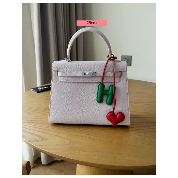 Epsom Leather Tote Shoulder Bag