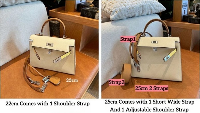 Epsom Leather Tote Shoulder Bag