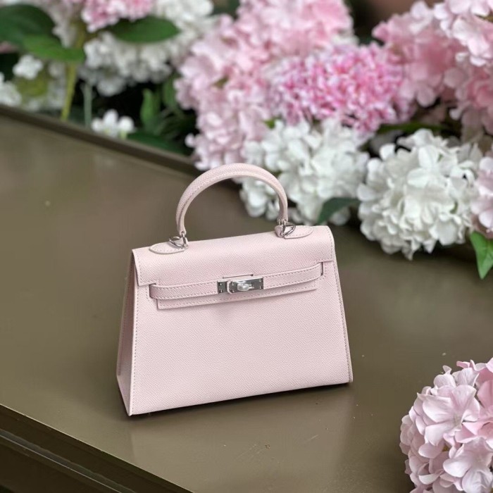 Epsom Leather Tote Shoulder Bag