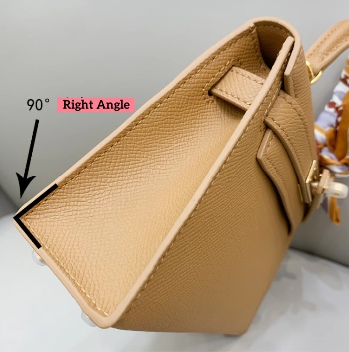 Epsom Leather Tote Shoulder Bag