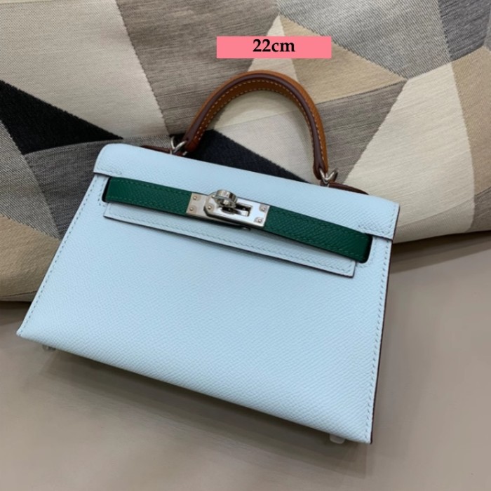 Epsom Leather Tote Shoulder Bag