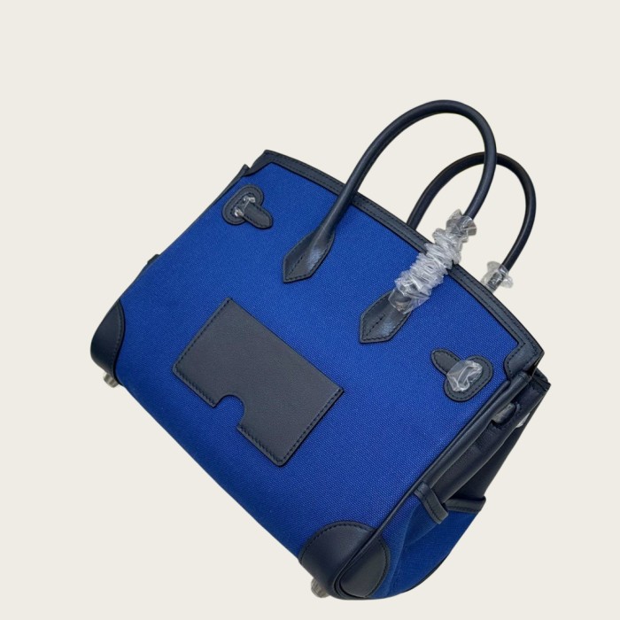 Leather Patchwork Tote Bag