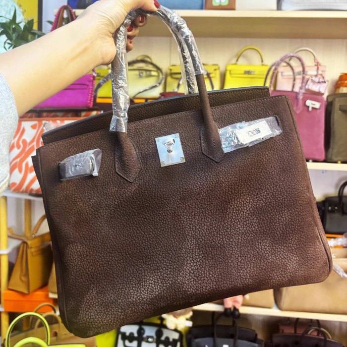 Genuine Deerskin Leather Tote Bag