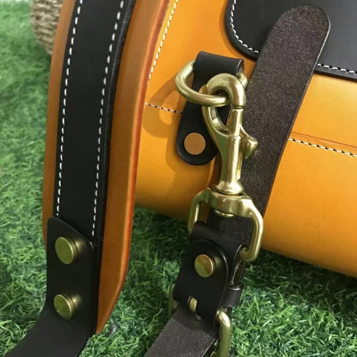 Italian Veg-Tan Full-Grain Leather Backpack Unisex for Men & Women