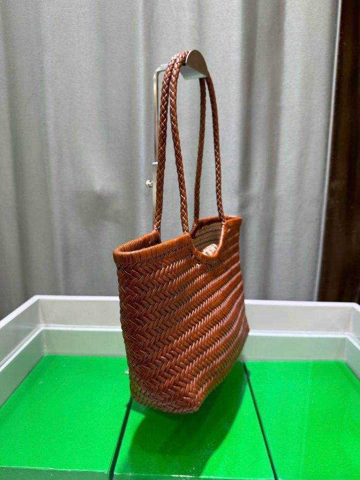 Handwoven Leather Tote Bag 40cm