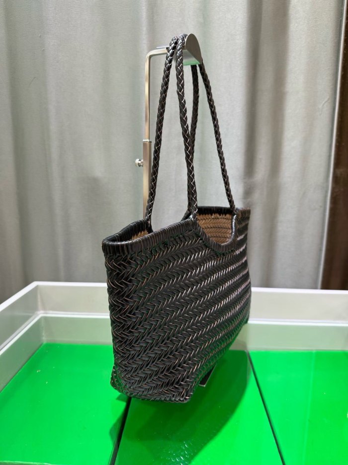 Handwoven Leather Tote Bag 40cm