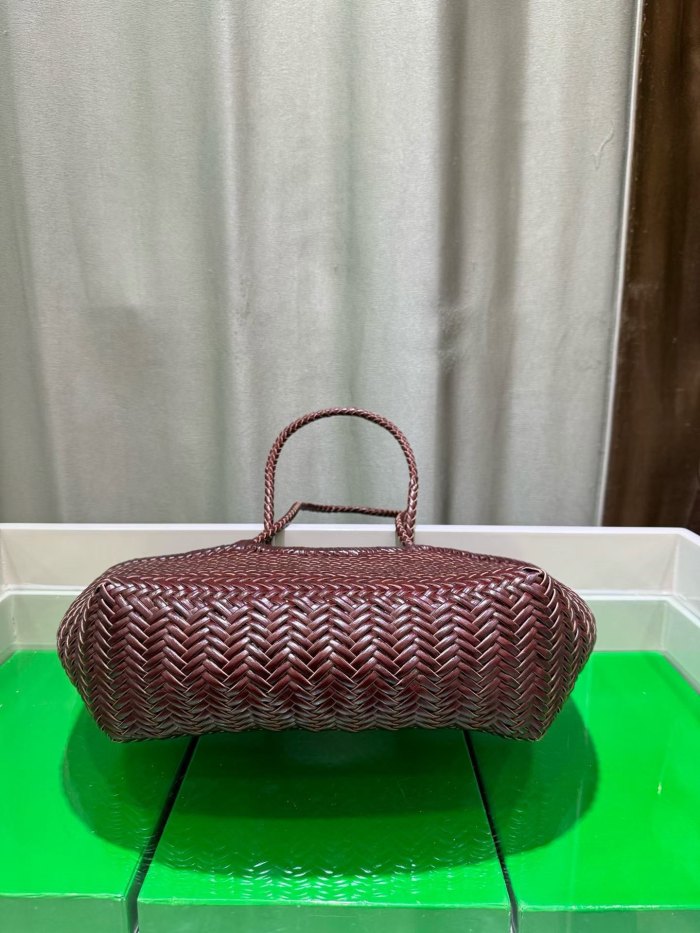 Handwoven Leather Tote Bag 40cm