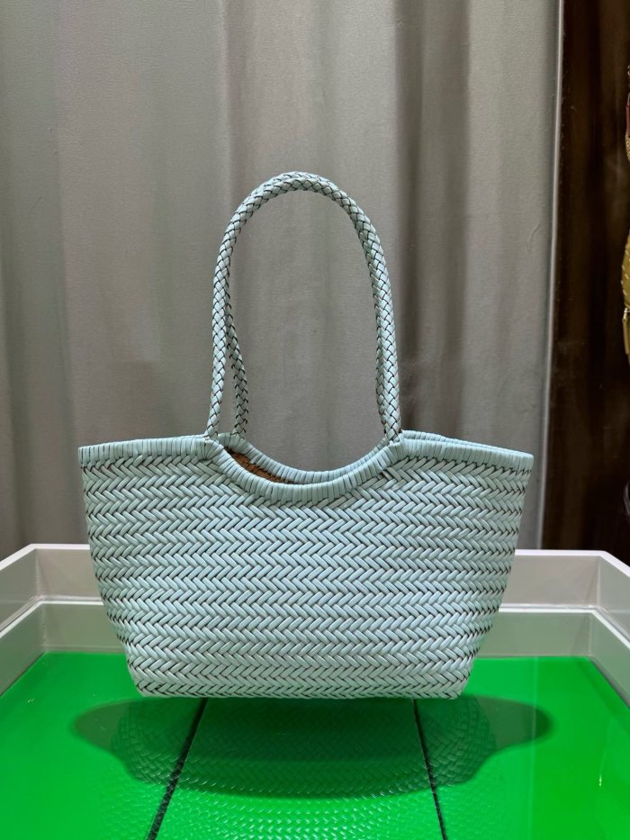 Handwoven Leather Tote Bag 40cm