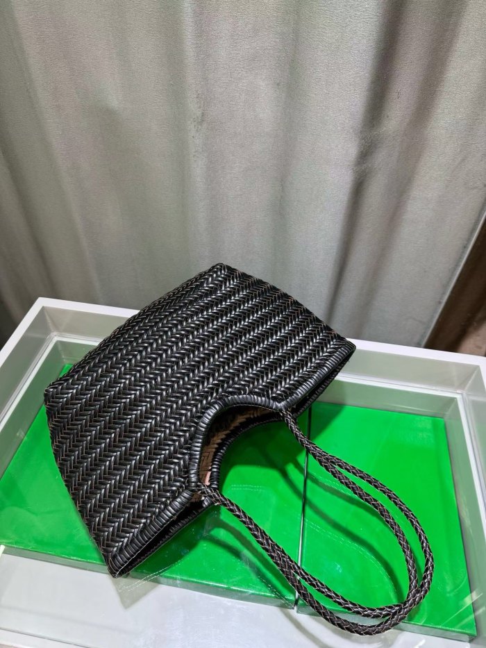 Handwoven Leather Tote Bag 40cm