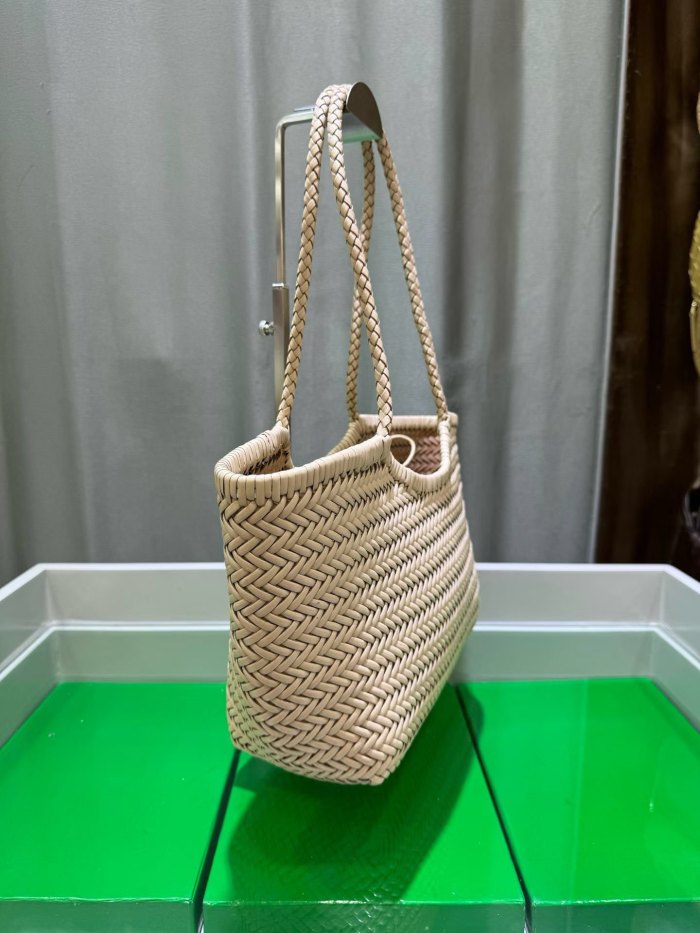 Handwoven Leather Tote Bag 40cm
