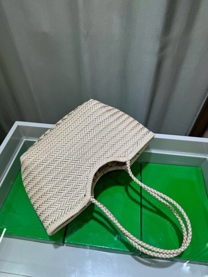 Handwoven Leather Tote Bag 40cm