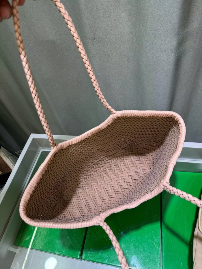 Handwoven Leather Tote Bag 40cm