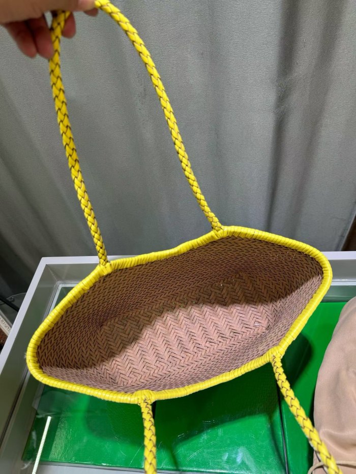 Handwoven Leather Tote Bag 40cm