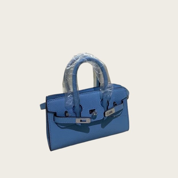 Handmade Epsom Leather Mini Faille Bag