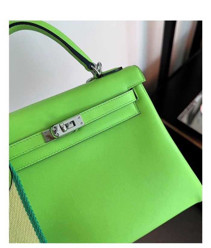 Imported Swift Leather Crossbody Bags