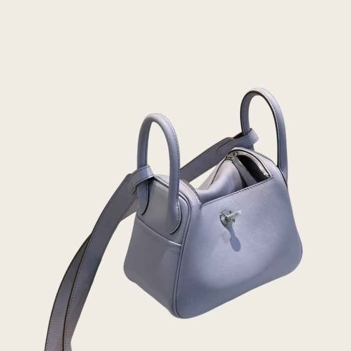 Imported Swift Calf Leather Mini Crossbody Bag