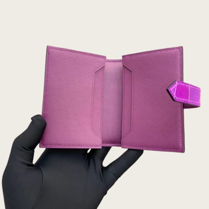 Handmade Genuine Crocodile Leather Wallet