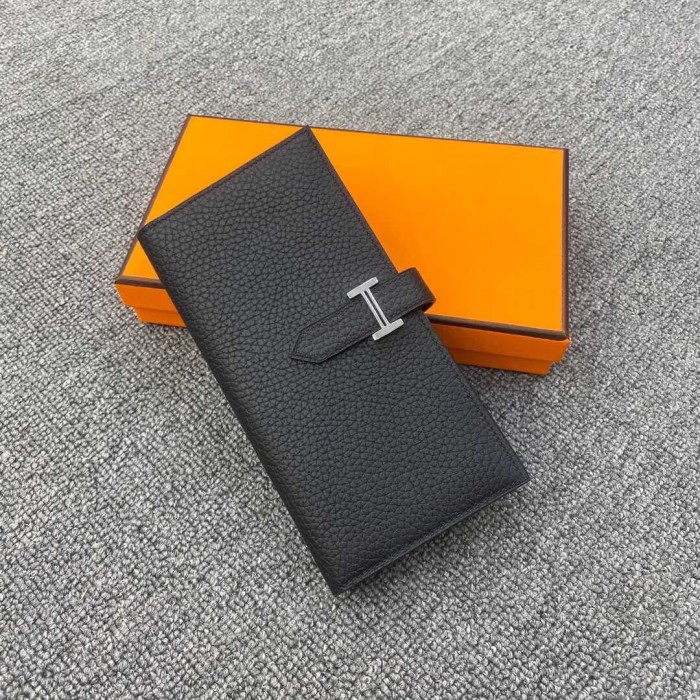 Handmade Imported TOGO Leather Bifold Slim Wallet
